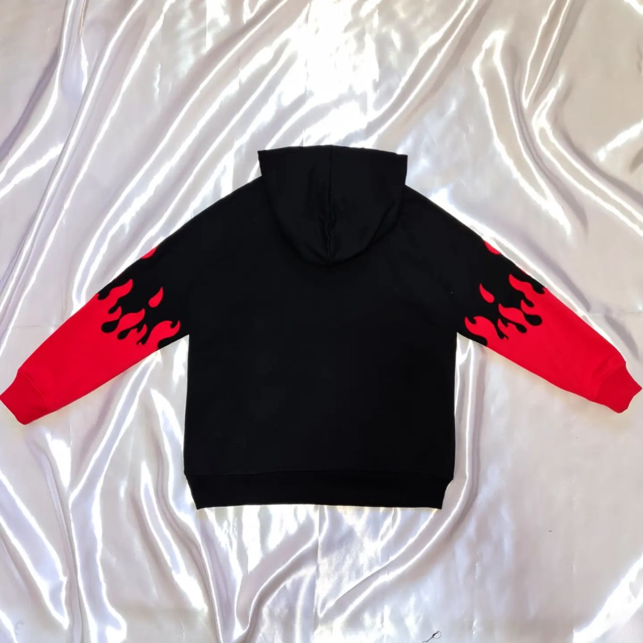 Hoodie oversized drippy Black/red 🔥 - Image 2