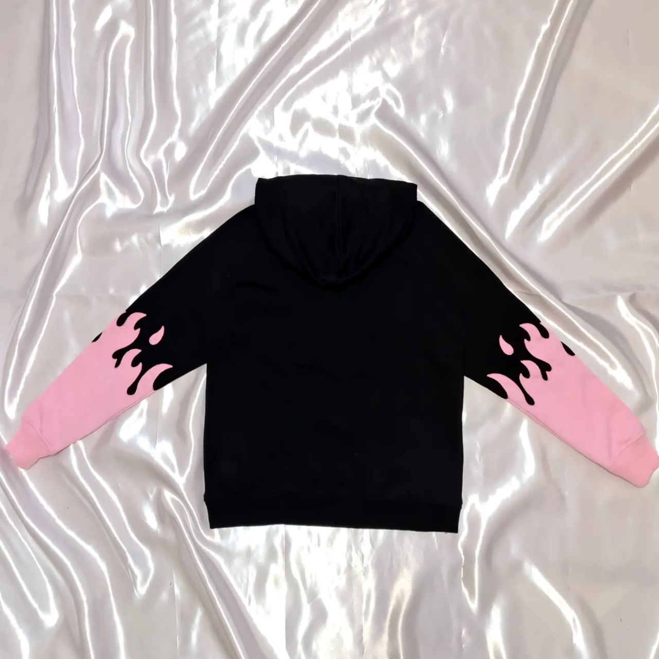 Hoodie oversized drippy Black/pink 🔥 - Image 1